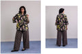 Uraan Black Floral Print Lawn 2Pc – Chevron Trouser